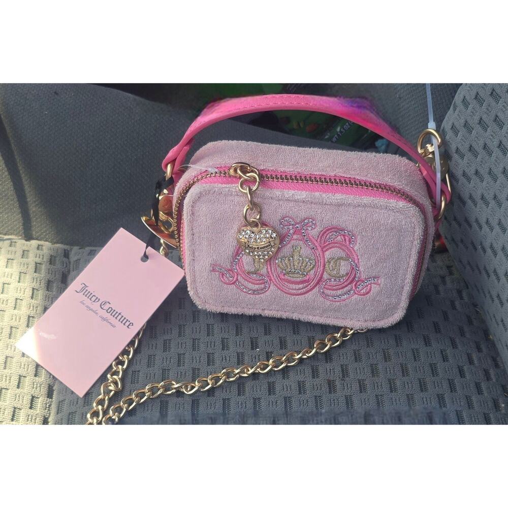 Juicy Couture Lovers Club Mini Clutch Pink
